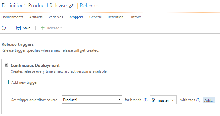 Trigger Release Pipeline only for Scheduled builds – The Road to ALM